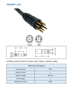 <span class=keywords><strong>Conector</strong></span> de <span class=keywords><strong>Cable</strong></span> para Motor de Bicicleta Eléctrica, 9 Pines, Cables para Motor de Bicicleta Eléctrica, Accesorio para Bicicleta Eléctrica, <span class=keywords><strong>Conector</strong></span> de <span class=keywords><strong>Cable</strong></span> de 9 Pines - Product Image 5
