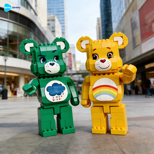 Statue d'ours en résine grandeur nature personnalisée, technique de glaçage tendance, modèle pour la décoration intérieure - Product Image 4