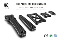 Services d'usinage CNC en usine, tournage, pièces de précision personnalisées en aluminium et fibre de carbone pour accessoires de drones/UAV