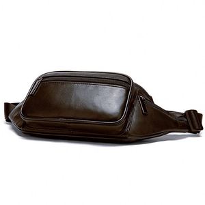 <span class=keywords><strong>Riñonera</strong></span> de <span class=keywords><strong>Cuero</strong></span> PU Crazy Horse de Alta Calidad 2022 para <span class=keywords><strong>Hombre</strong></span>, 16x12x6cm, Color Personalizado, Cierre de Cremallera Antirrobo, Certificación REACH - Product Image 4