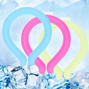 Enfriador de cuello anticalor Enfriador de cuello de alivio rápido Envolturas Enfriadores de cuello de anillo de enfriamiento reutilizables para deportes al aire libre - Product Image 1