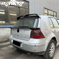 Pièces automobiles Aileron de coffre arrière Spoiler de toit arrière noir brillant style OT pour VW Golf 4 MK4 IV 1997-2000 2001 2002 2003