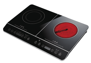 Nhà máy cung cấp trực tiếp Bán buôn giá thấp đôi được xây dựng trong cảm ứng đung cảm biến cảm ứng hồng ngoại bếp gốm - Product Image 2