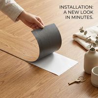 Einfach zu Verlegende Selbstklebende LVT-Bodenbeläge Teppichmuster Abzieh- und Aufkleb-Vinyl-Bodenfliesen Wasserdichter DIY-Bodenbelag