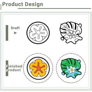 Regalo Promocional, Bonito Colgante de PVC Suave con Diseño de Vaquera Rosa, Cordón para Teléfono, Coletero Desmontable, Coleteros en Espiral Impermeables para DIY - Product Image 5