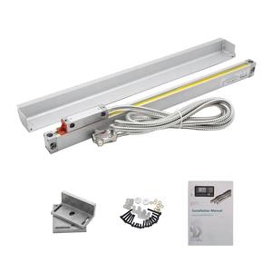 <strong>Linear</strong> Glass <strong>Scale</strong> High Precision 50-1000mm Encoder <strong>Digital</strong> <strong>Readout</strong> <strong>Linear</strong> <strong>Scale</strong> <strong>Optical</strong> Grating Ruler Measuring Tools