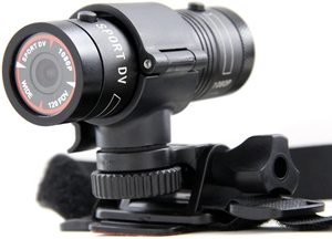 Xe đạp Mũ bảo hiểm máy ảnh Độ rộng xem thể thao DV Full HD 1080p 30m không thấm nước 12MP hành động máy ảnh cho xe máy - Product Image 2