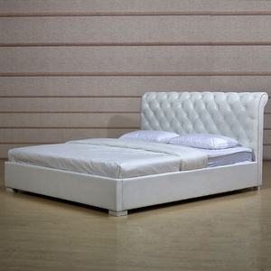 Современный двуспальный Двуспальный Матрас для кровати с газоподъемным механизмом, Белый Высококачественный удобный мягкий матрас, Полиуретановая кровать - Product Image 6