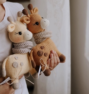 Schöne und schöne handgemachte Baby <span class=keywords><strong>Giraffe</strong></span> Spielzeug Baumwolle Material Tiers pielzeug Häkeln <span class=keywords><strong>Giraffe</strong></span> als Geschenke für Kinder