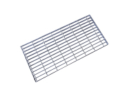 Grille en acier simple pour extérieur, pour passerelles et plateformes