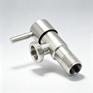 Vanne à soupape angulaire forgée de haute qualité en acier inoxydable 304 - Product Image 3