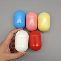 Großhandel 5*8cm Mini Plastik-PP-Spielzeugkapseln Verschiedene Größen für Verkaufsautomaten Verpackung Leere Kapseln Blindbox
