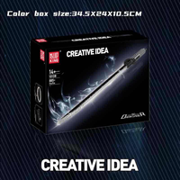 Für Mold King Sports Series Manda lorian Dark Sword Baustein Modell PCS Technisches Lernspiel zeug als Geschenk