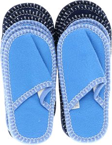 Zapatillas de interior cómodas y antideslizantes para hombre y mujer, pantuflas de fieltro coloridas para el hogar, respetuosas con el medio ambiente, hechas a mano, 4 unidades - Product Image 2