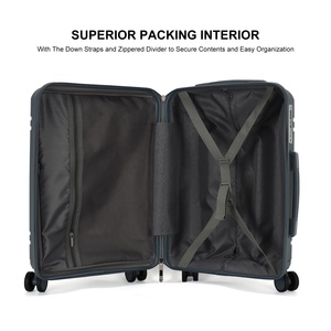 <span class=keywords><strong>Emay</strong></span> nuova esclusiva 4 ruote da viaggio durevole PP Trolley valigia Set - Product Image 6