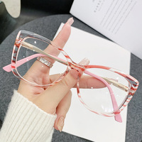 Lunettes de mode anti-lumière bleue pour femmes, monture intégrale verte, verres en PC TR90