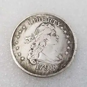 Factory Price 1798 Foreign Commemorative Coin Antique Silver Dollar