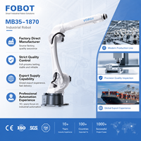 Sistema de Soldadura Láser Industrial de 6 Ejes FOBOT MB35-1870, Solución Integrada por Expert SI para Acero al Carbono