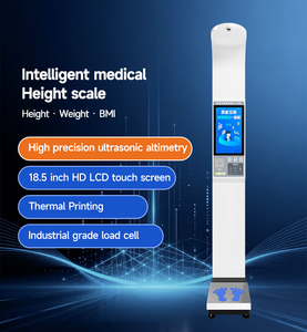 Pantalla Táctil Inteligente LCD <span class=keywords><strong>de</strong></span> 18.5 Pulgadas, Altura y Peso, Índice <span class=keywords><strong>de</strong></span> <span class=keywords><strong>Masa</strong></span> <span class=keywords><strong>Corporal</strong></span>, Recordatorio por Voz, 25 Idiomas Disponibles para Hospitales y Centros <span class=keywords><strong>de</strong></span> Salud - Product Image 4