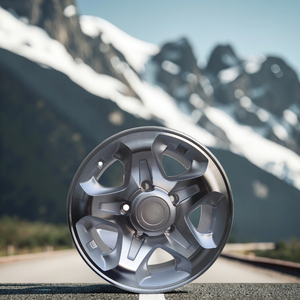 Flrocky <strong>Tao</strong> 16 Inch 16*7 16*8 Passenger Car Alloy Wheel Rims for Land Cruiser/Prado for Tacoma 6*139.7 Cruiser - Product Image 4