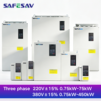 Convertisseurs de fréquence 5,5 kW 7,5 kW 11 kW 15 kW 18,5 kW 22 kW 380 V, variateurs de fréquence, variateurs de vitesse AC/VFD