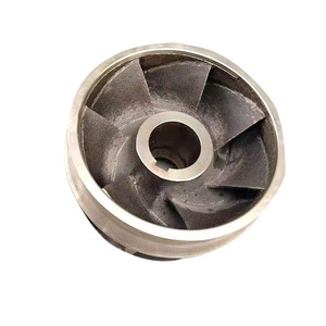 Impulsor de Tipo Cerrado con 6 Aspas Curvas, Superficie Pulida, Montaje Horizontal para Bomba Centrífuga Autocebante - Product Image 1