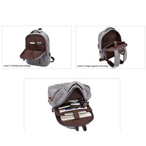 Custom Logo USB TravelBackpack <strong>Waterproof</strong> Hiking School Laptop <strong>Rucksack</strong> - Product Image 6