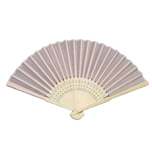 Abanico de Mano Plegable de Bambú y Seda de 21 cm, Económico, al por Mayor, para Regalo Promocional - Product Image 3