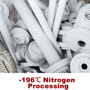 Válvula reguladora criogénica accionada neumáticamente, brida de acero inoxidable con brida, para aplicación de GNL - Product Image 2