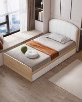 Hochwertige Moderne Neue Design-Schlafzimmersets Luxuriöses Kingsize-Bett Holz-Schlafzimmermöbel Bett mit Stauraum