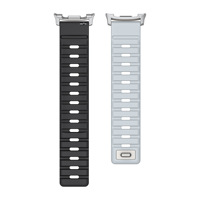 Haute qualité Samsung Watch8 Classic Norman bracelet magnétique bracelets en silicone pour Samsung Galaxy Watch8 avec connecteur en acier inoxydable 316
