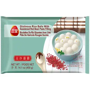 Trung Quốc truyền thống đồ ăn nhẹ ngọt ngào đông lạnh Dim Sum Đậu Đỏ hương vị bánh gạo nếp