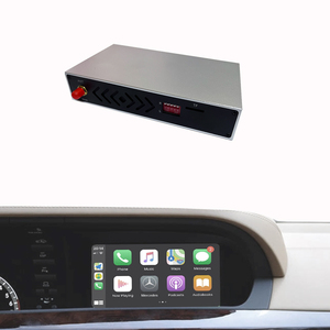 เครื่องเล่นในรถยนต์ Apple Carplay ไร้สายระบบแอนดรอยด์สำหรับ W207 2007-2011 W212 NTG4.0