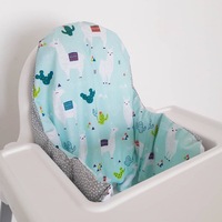 Accessoires de chaise haute Antilop imperméables pour bébé imprimés personnalisés housse de coussin de chaise haute gonflable avec doublure