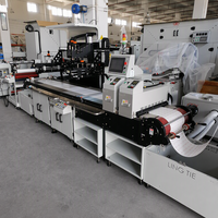 Nouvelle machine d'impression sérigraphique automatique haute vitesse multicolore LINGTIE pour étiquettes en papier, imprimante d'étiquettes à plat
