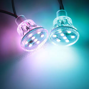 SHIJI Kaliteli Eğlence Parkı DC24V 360 Derece 45mm <span class=keywords><strong>LED</strong></span> Piksel Işık UCS2903 Dijital Nokta Işık Kaynağı Piksel <span class=keywords><strong>Led</strong></span> Işık - Product Image 3