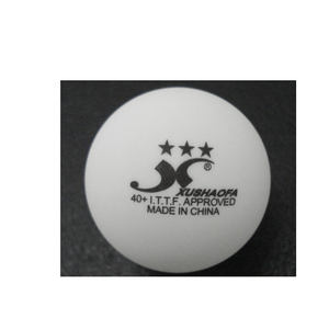 Chine Original XUSHAOFA 1 étoile et 3 étoiles balle de tennis de table professionnelle en plastique jeux internationaux balle de ping-pong niveau supérieur - Product Image 1