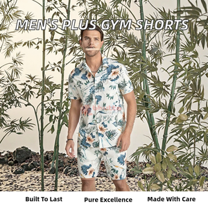 Pantalones Cortos Deportivos Transpirables de Algodón para Hombre, Talla Americana, para Fitness, Culturismo, Verano, Jogging, Talla Grande, para Gimnasio - Product Image 2