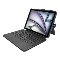 Casing Keyboard Pelindung Tangguh untuk iPad 11-inci A16 USB-C Keyboard 78-Tombol Trackpad Multi-Gesture Slot Pena