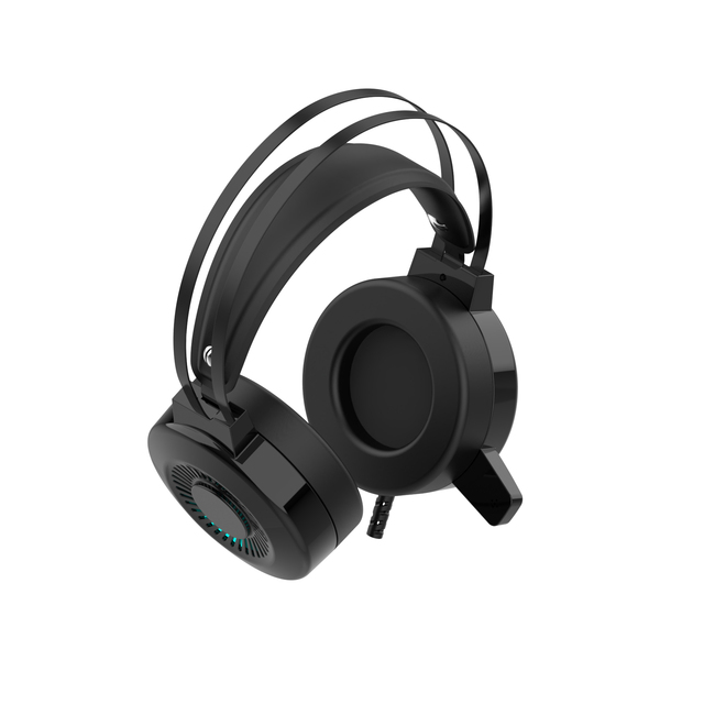 Hi-Fi Audio Quality Stereophone Factory Gaming Headset LED Light Gaming Headphone with Microphone