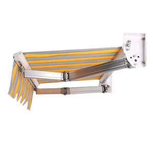 Auvent <span class=keywords><strong>de</strong></span> toit électrique en alliage d'aluminium et acrylique personnalisé, pliable, avec télécommande, résistant au vent et aux UV, pour <span class=keywords><strong>jardin</strong></span> et patio - Product Image 3