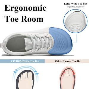 <span class=keywords><strong>Scarpe</strong></span> Sportive Casual Unisex <span class=keywords><strong>con</strong></span> Punta Larga, Traspiranti in Mesh, Antiscivolo, Morbide, Leggere, Ergonomiche per Uso Quotidiano, Personalizzazione di Fabbrica - Product Image 2