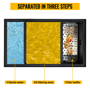 Acier inoxydable <span class=keywords><strong>sous</strong></span> évier Restaurant piège à <span class=keywords><strong>graisse</strong></span> séparateur <span class=keywords><strong>de</strong></span> <span class=keywords><strong>graisse</strong></span> écumoire d'huile automatique et piège à <span class=keywords><strong>graisse</strong></span> - Product Image 3