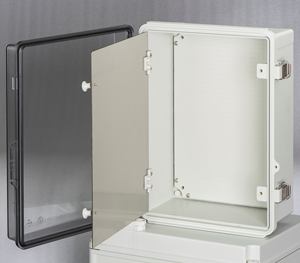 <span class=keywords><strong>Armoire</strong></span> électronique extérieure étanche IP67 430x330x180mm porte à charnière transparente matériaux PC/ABS boîte de jonction électrique IP65/IP66" - Product Image 6