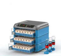 Incubateur d'œufs de volaille commercial 220V, machine d'éclosion automatique pour œufs de poulet, de canard et de caille