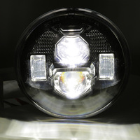 Phares LED DOT de 7 Pouces pour Hummer H2 (2003-2009) Accessoires, Feux LED pour Hummer H3 H1, Pièces pour Defender Wrangler JK