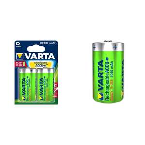 Batería Recargable Varta Mono D Ready 2 Use NiMH 3000mAh 56720 Modelo 8005745 para Electrodomésticos - Blíster de 2 Unidades - Product Image 1