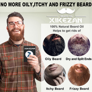 Kit de baume à barbe avec logo personnalisé kit de toilettage à l'huile de beurre de karité huile et baume de croissance de barbe <span class=keywords><strong>pour</strong></span> hommes noirs soin de <span class=keywords><strong>la</strong></span> <span class=keywords><strong>moustache</strong></span> - Product Image 6