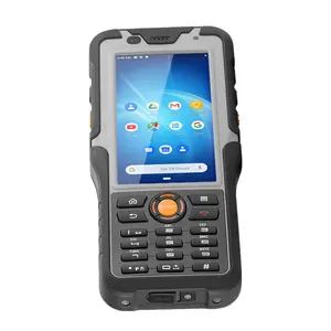 HUGEROCK Gsm ub Gsm 500nits 5000mAh 540*960 uzaktan barkod tarayıcı android endüstriyel 4.5 inç sağlam el pda fiyatları