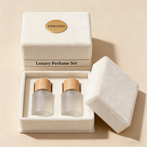 Customizable Luxury Rigid Magnetic/ Lid&base Gift <b>Box</b> for Skincare <b>Bottle</b> Makeup Perfume Packaging - Product Image 2